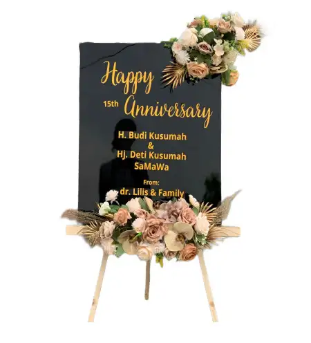 Papan Bunga Akrilik Gosale