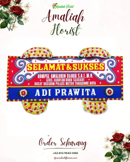 Papan Bunga Ucapan Selamat Gosale