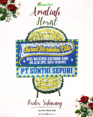 Papan Bunga Duka di Gosale