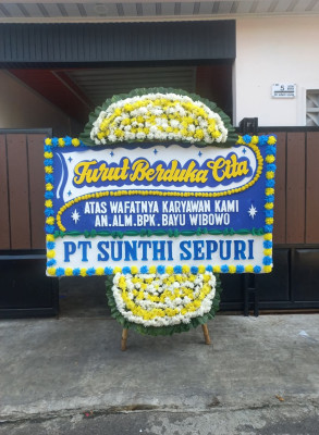 Papan Bunga Duka di Gosale