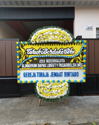 Papan Bunga Duka di Gosale